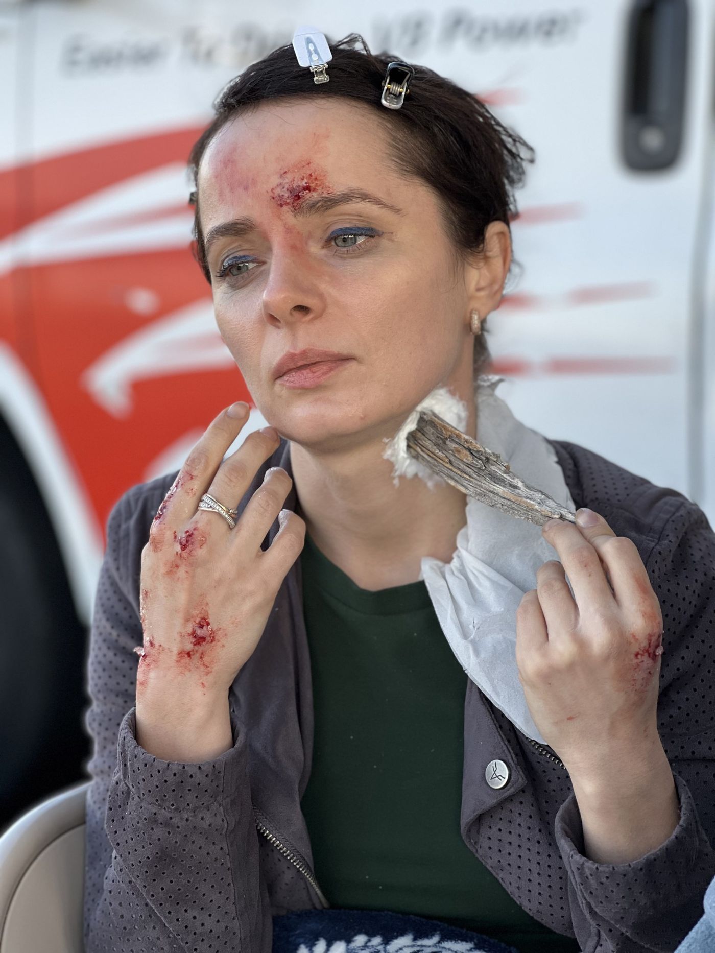 Olya Aman in special-effects make-up, photo 13