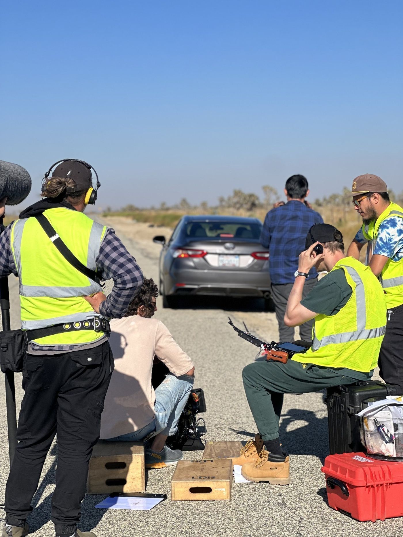 Crew working on the road, photo 9
